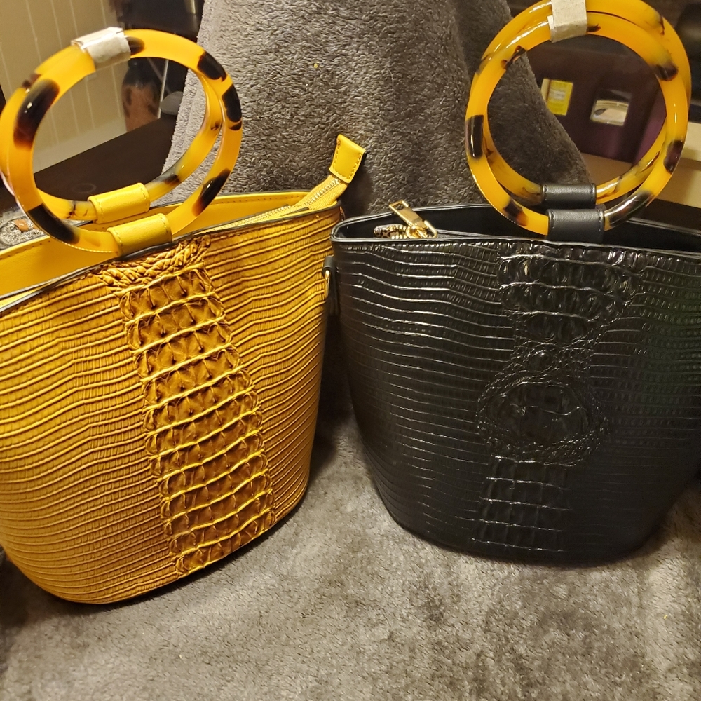 Embossed Handbags